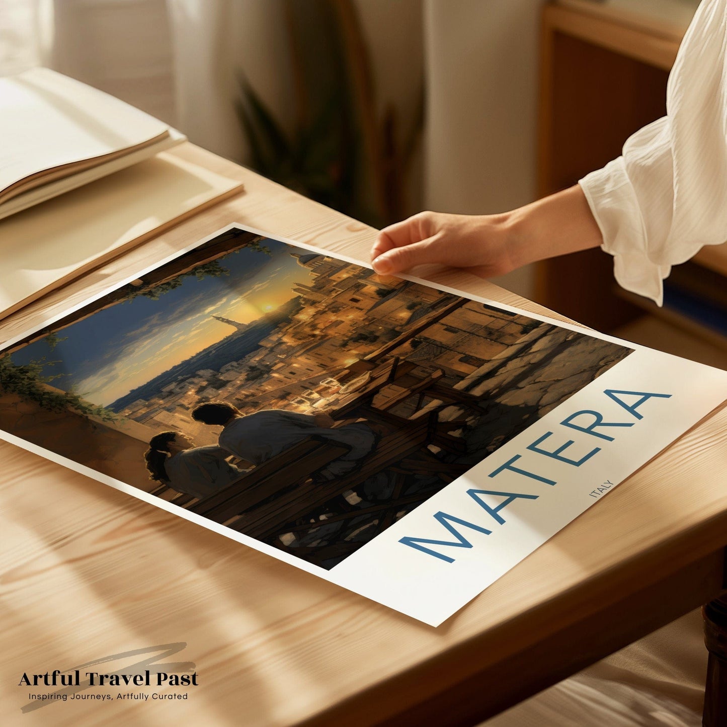 Matera Poster | Italy Wall Art | Europe Decor