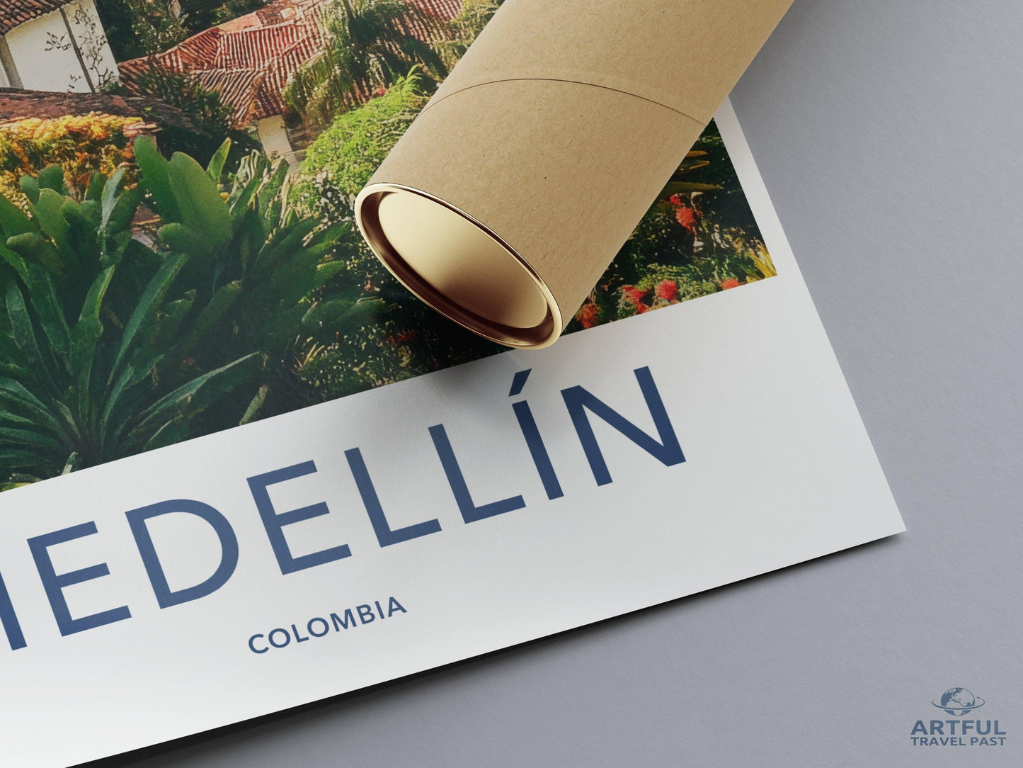 Medellín Poster - Colombia Wall Art