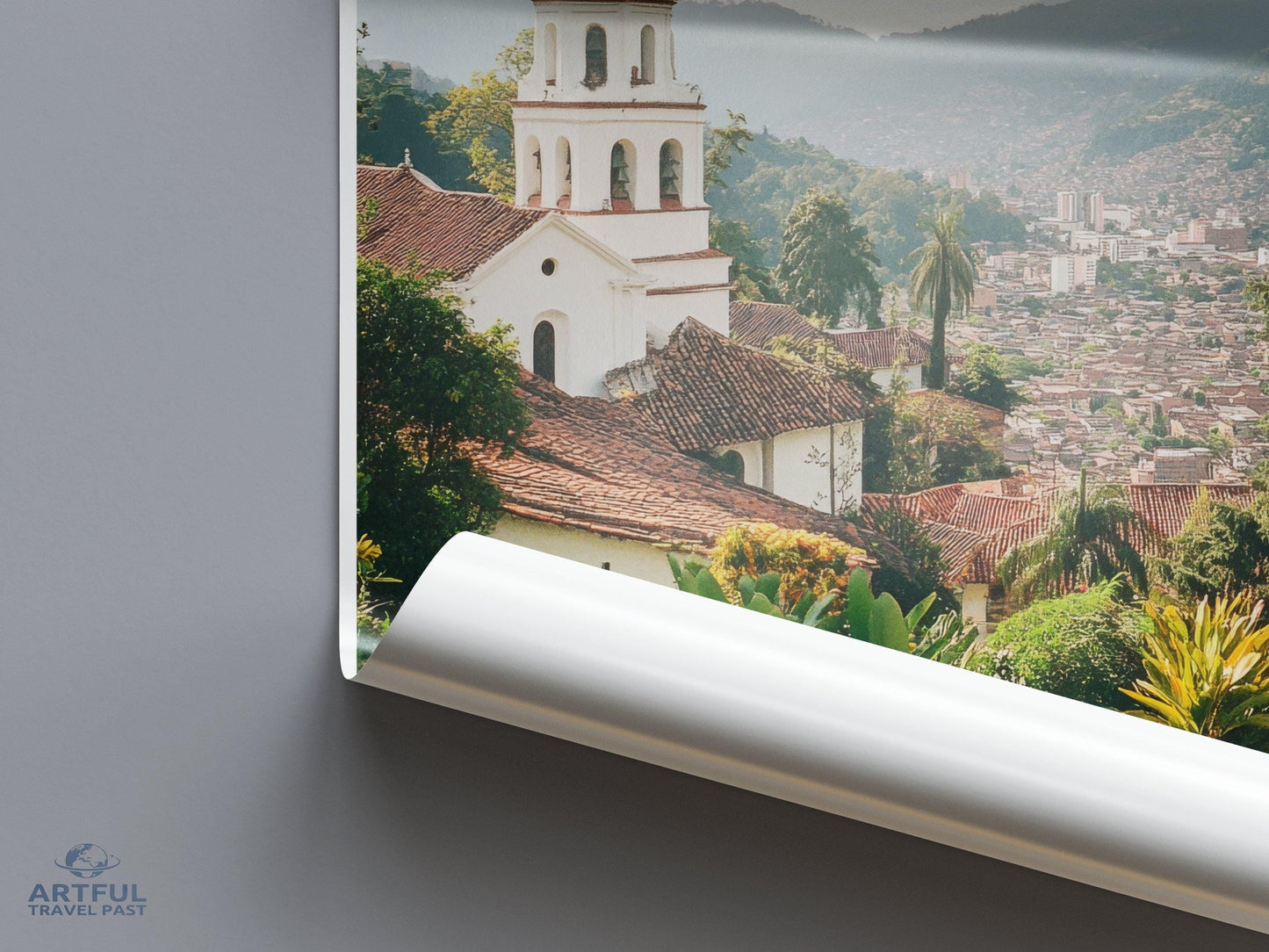 Medellín Poster - Colombia Wall Art