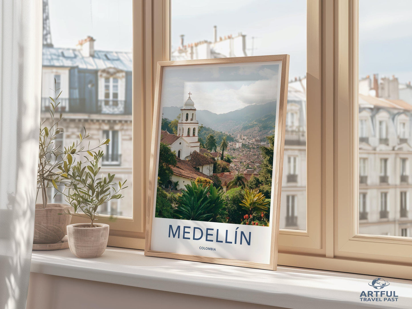 Medellín Poster - Colombia Wall Art