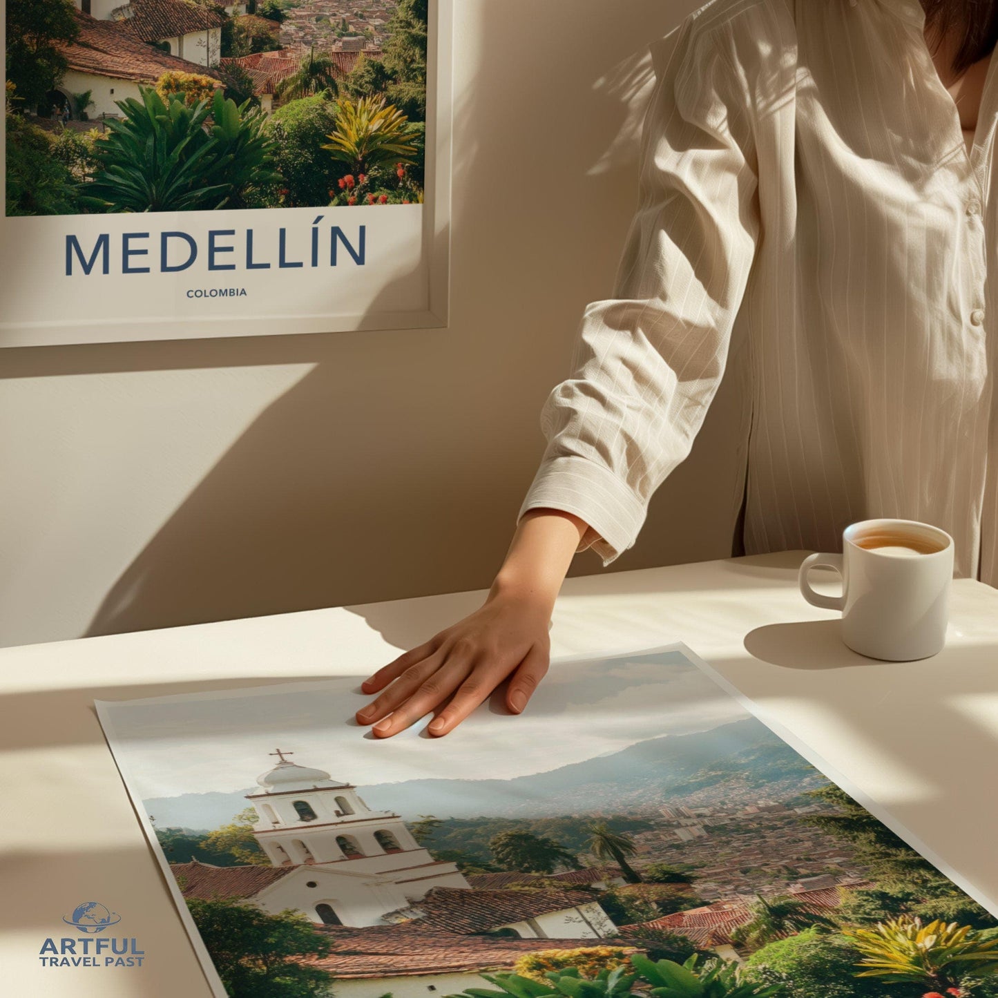 Medellín Poster - Colombia Wall Art