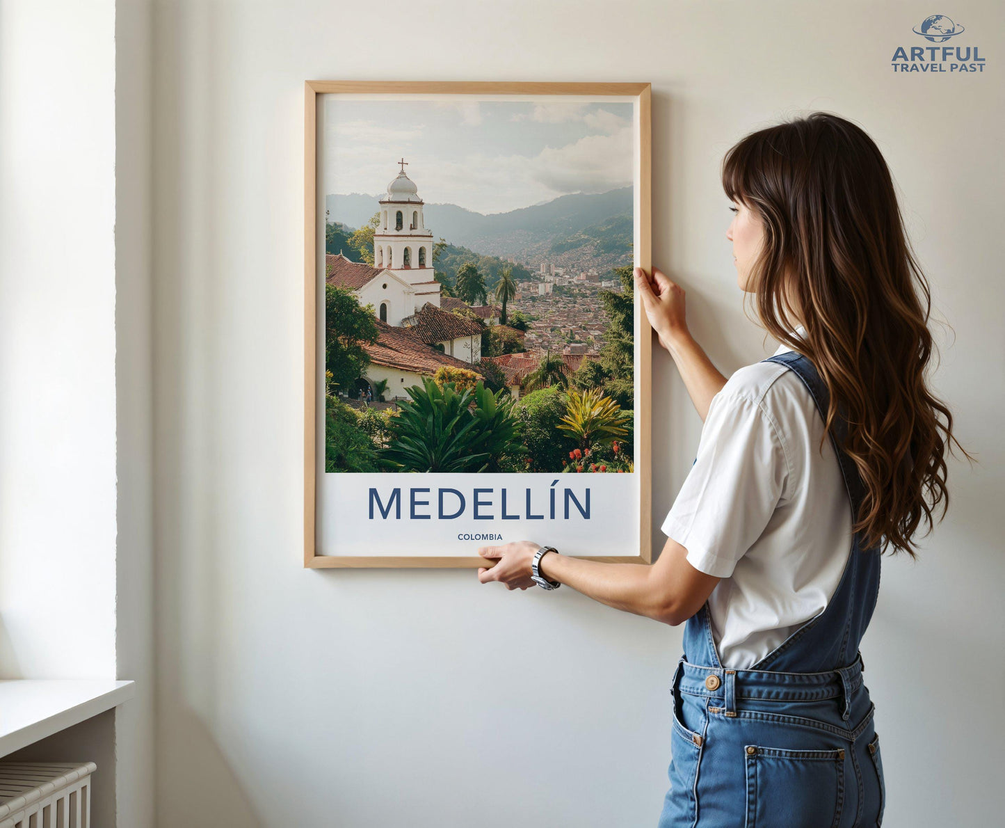 Medellín Poster - Colombia Wall Art