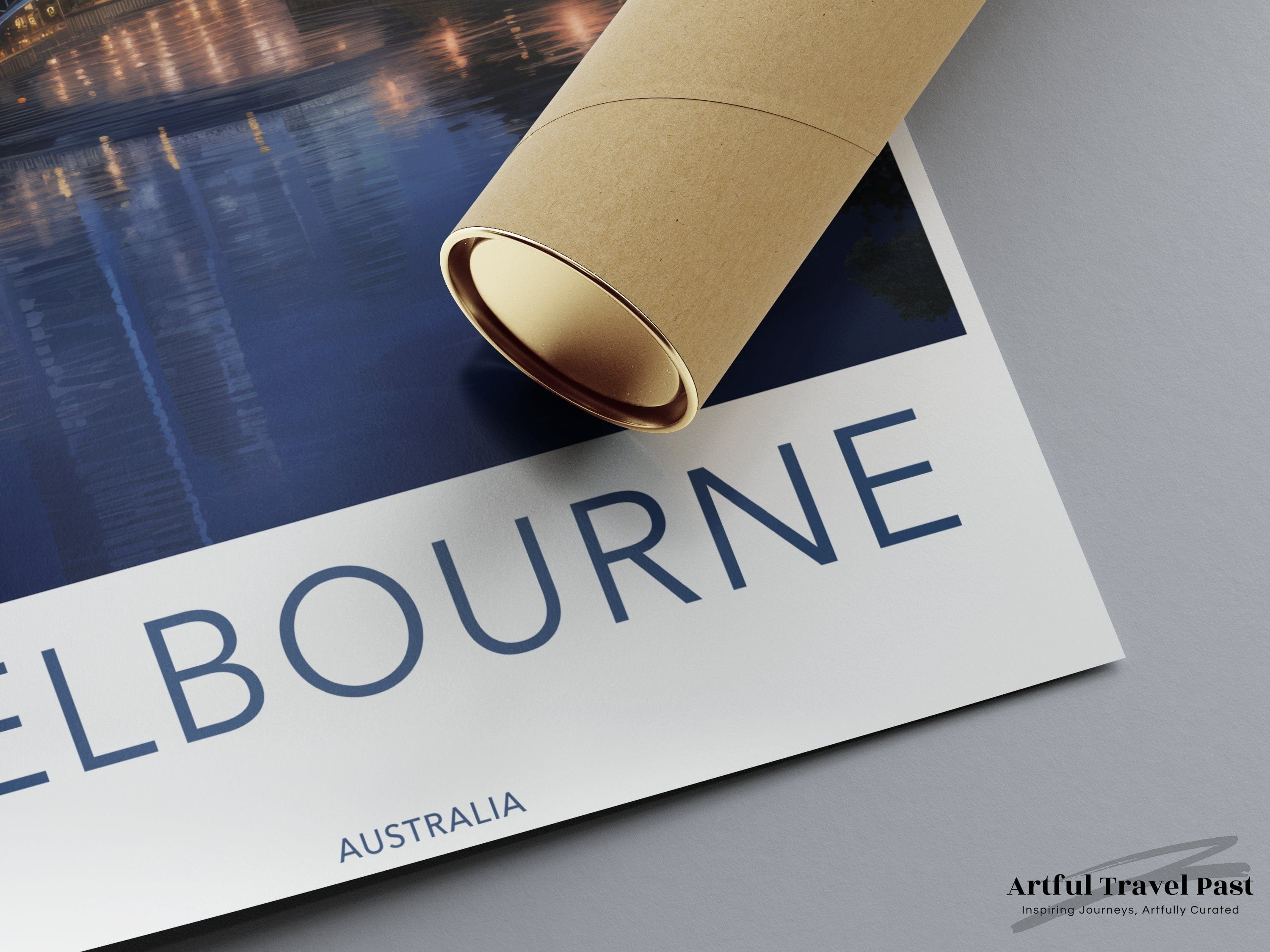 Melbourne Poster - Australia Wall Art