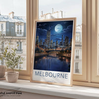 Melbourne Poster - Australia Wall Art