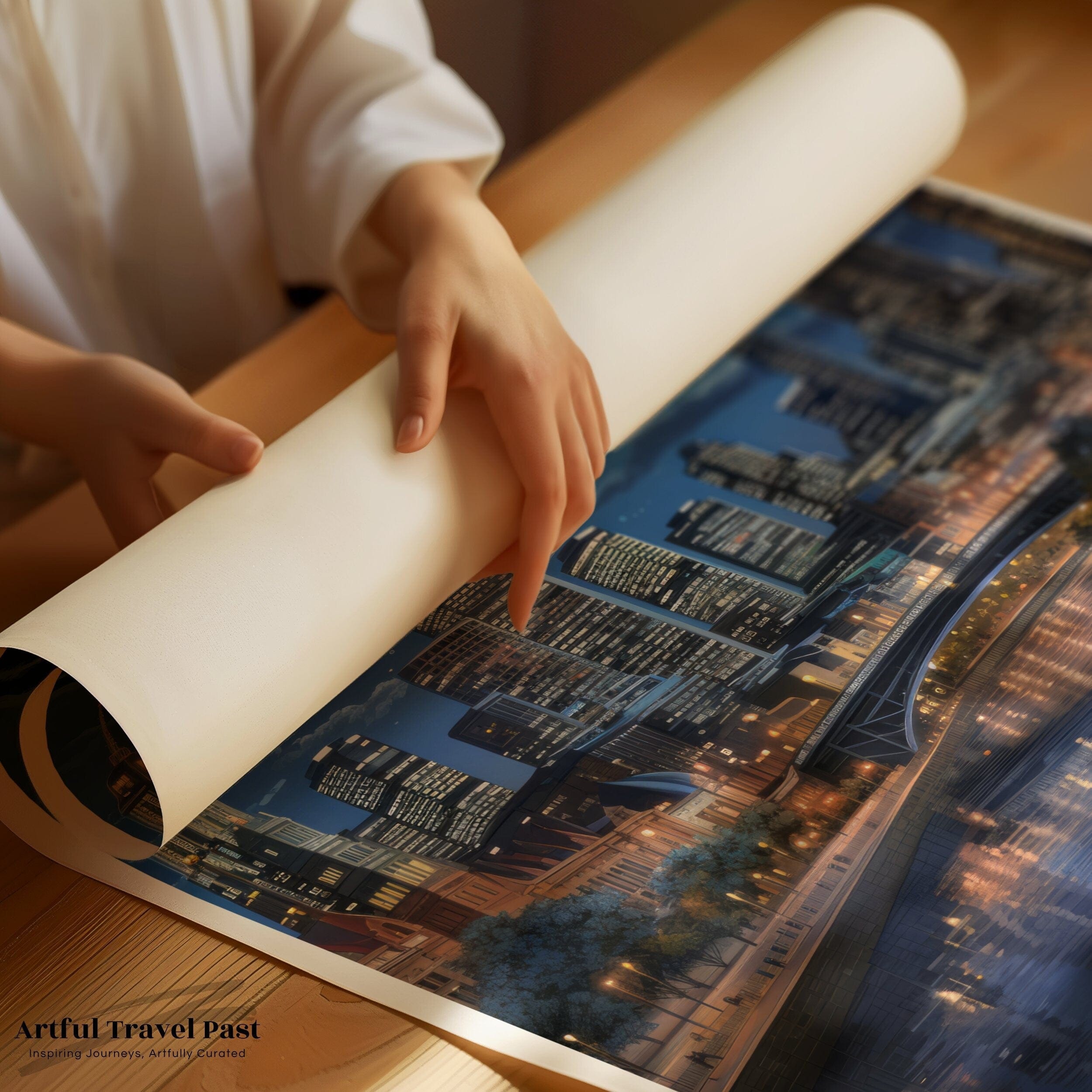 Melbourne Poster - Australia Wall Art