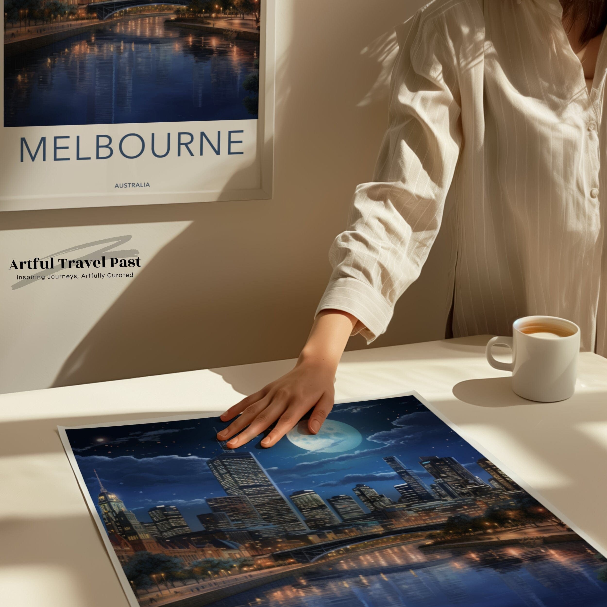 Melbourne Poster - Australia Wall Art