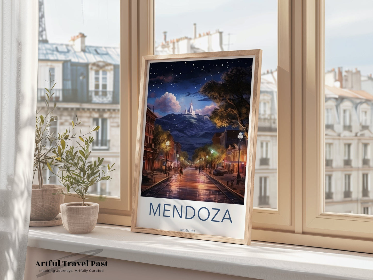 Mendoza Poster - Argentina Wall Art