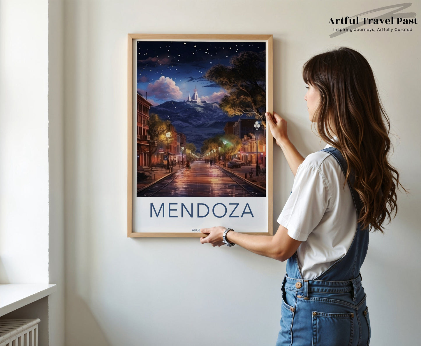 Mendoza Poster - Argentina Wall Art