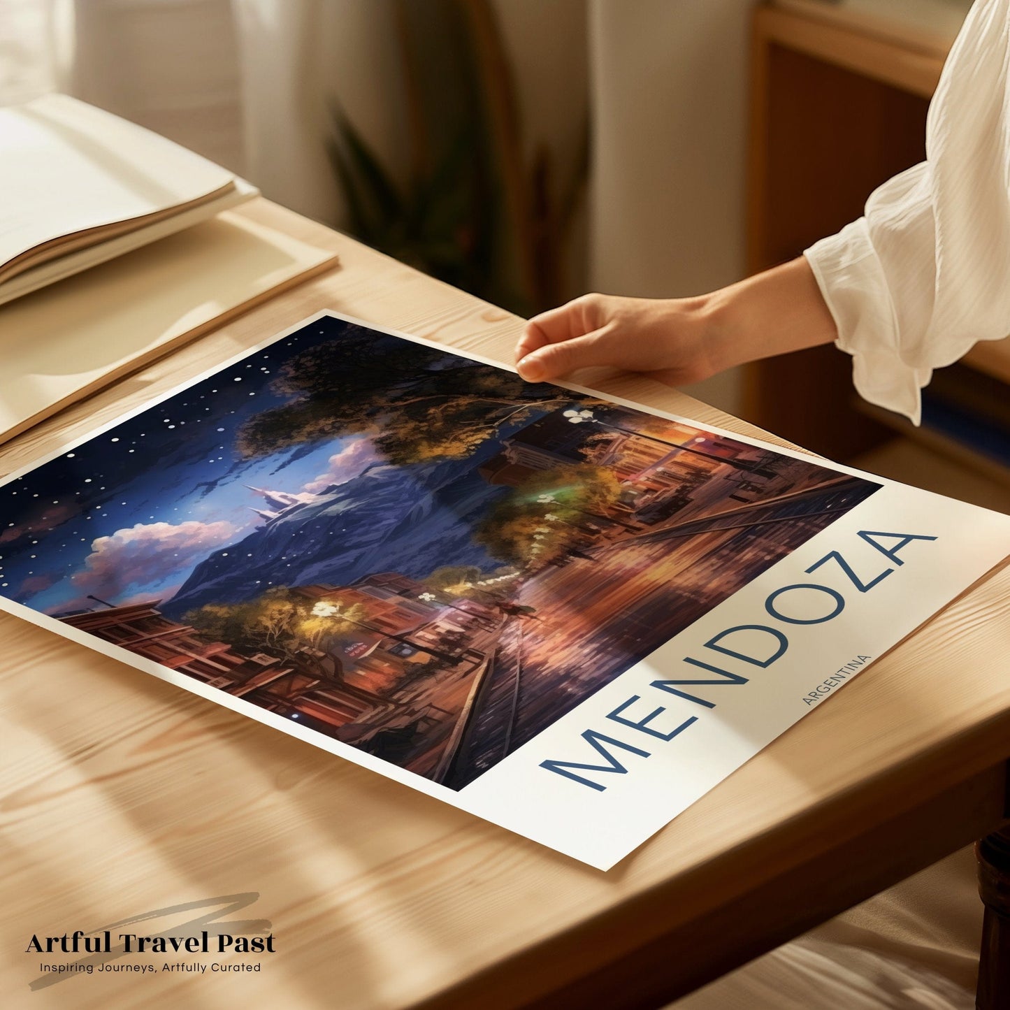 Mendoza Poster - Argentina Wall Art