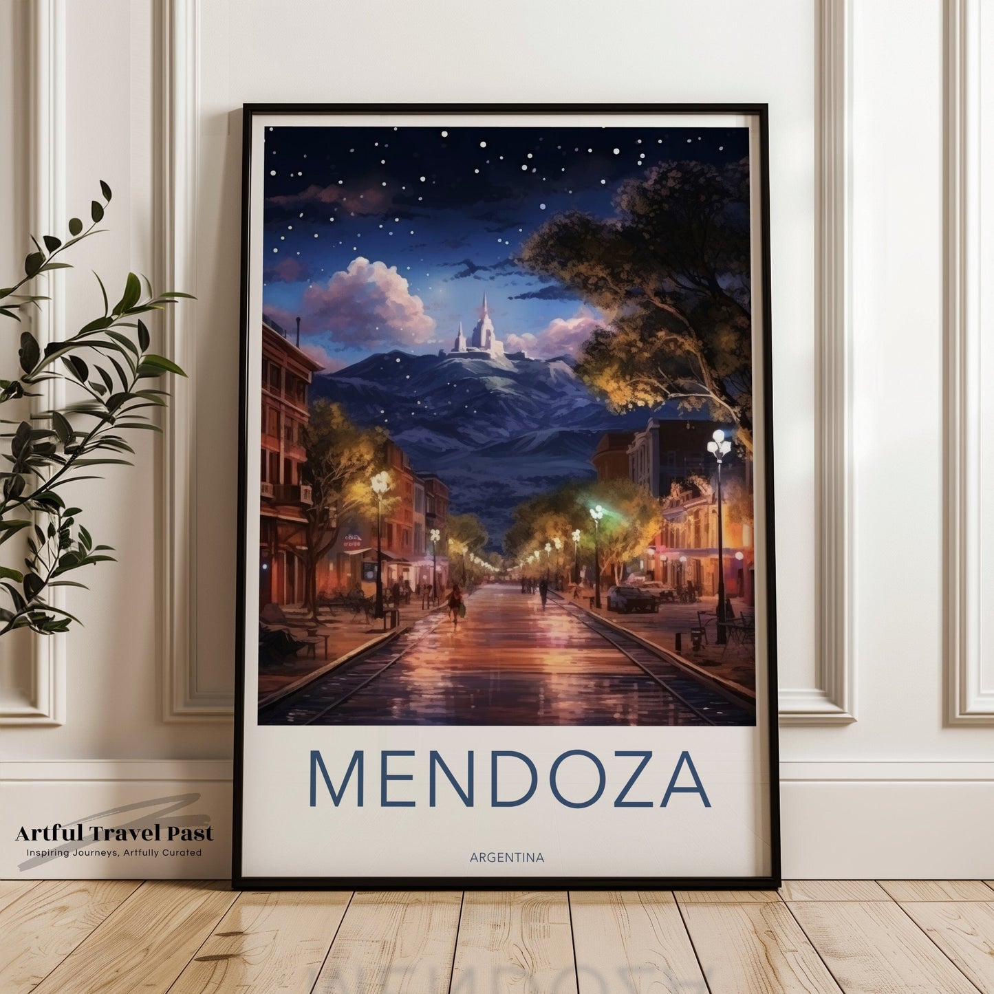 Mendoza Poster - Argentina Wall Art