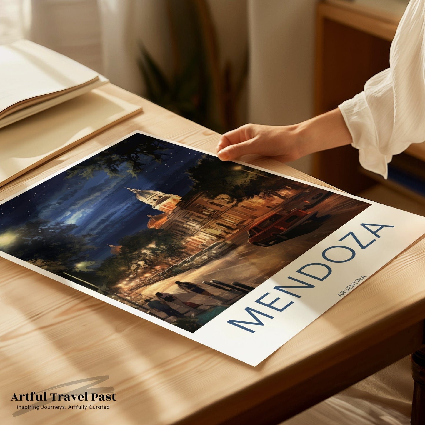 Mendoza Poster | Argentina Wall Art | South America Decor