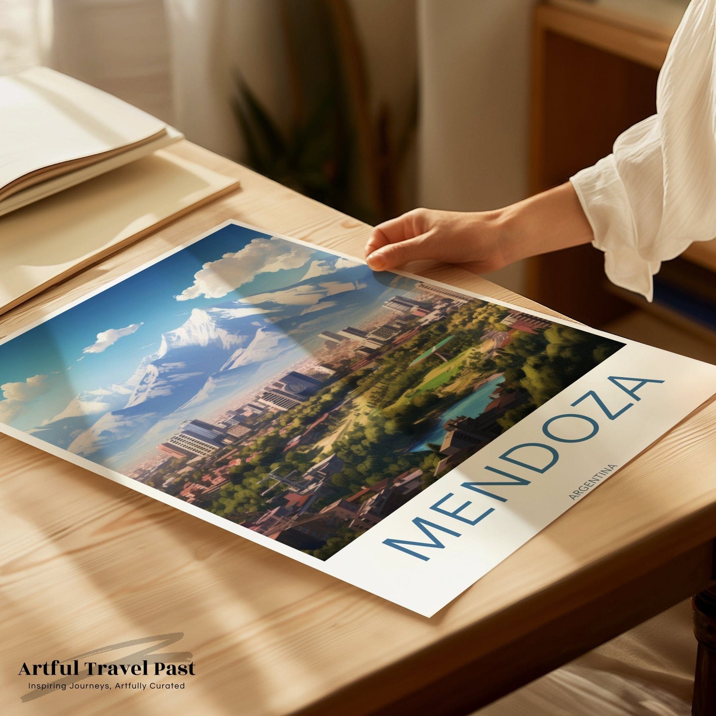 Mendoza Poster | Argentina Wall Art | South America Decor