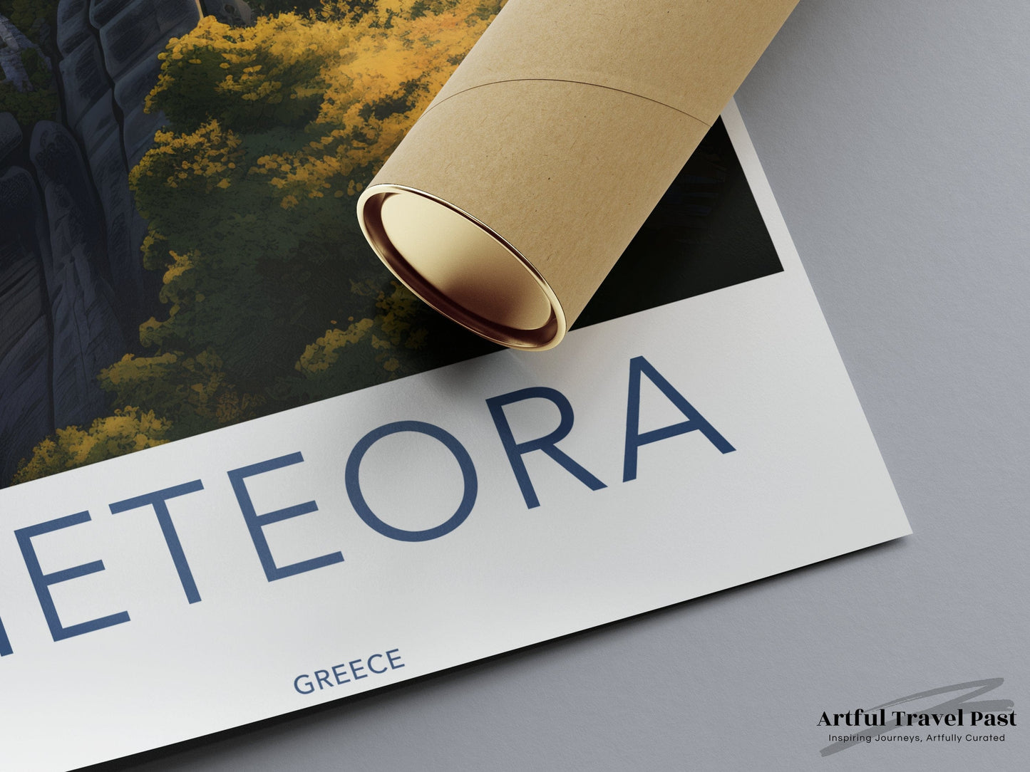 Meteora Poster - Greece Wall Art
