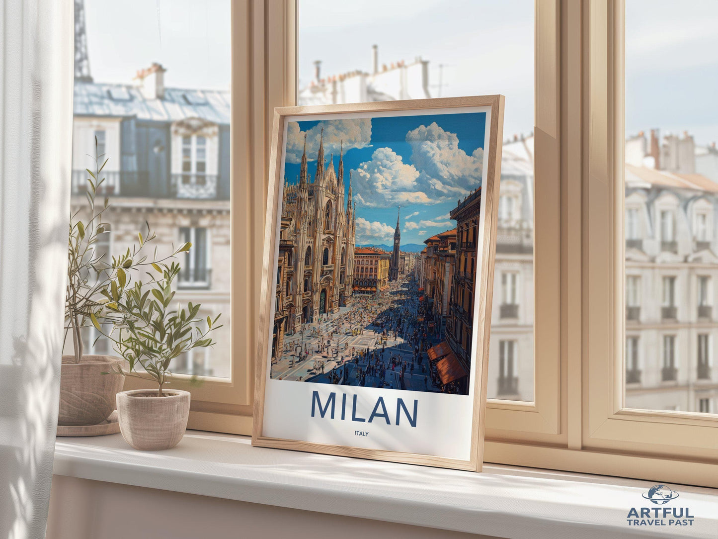 Milan Poster - Italy Wall Art