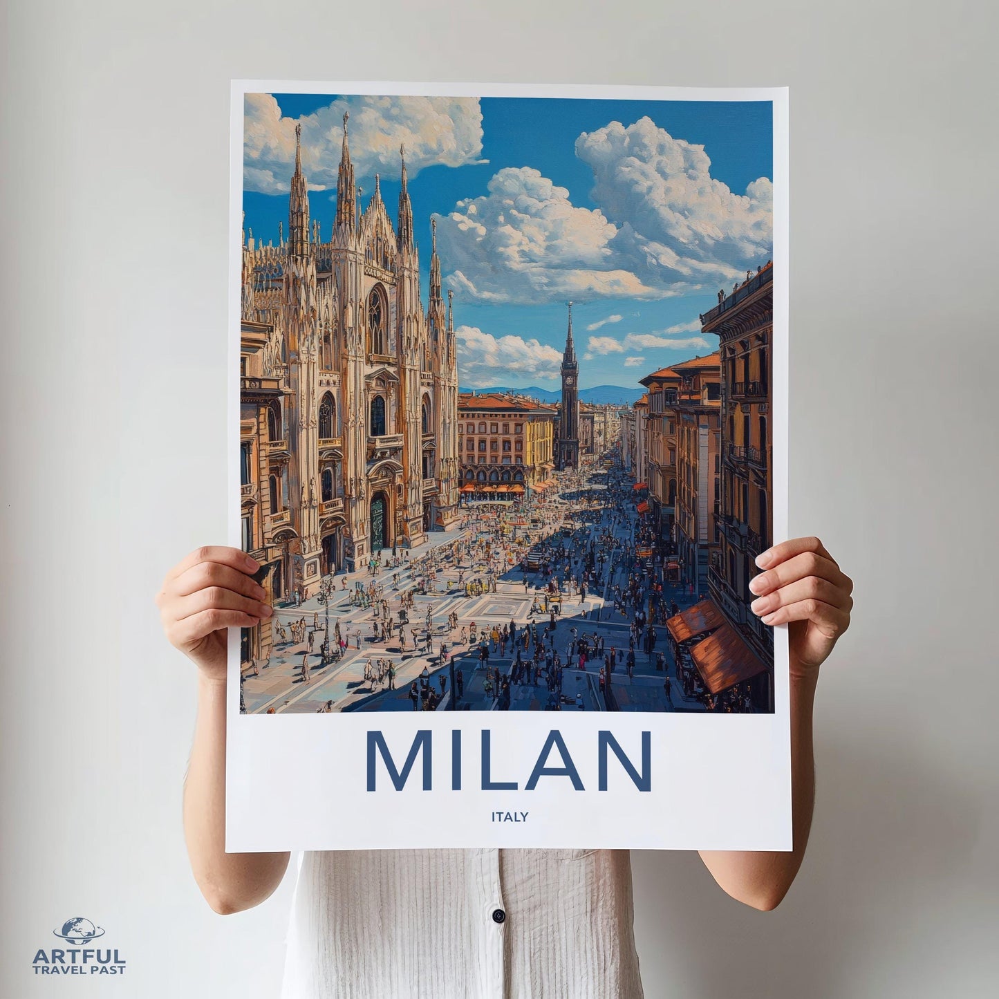 Milan Poster - Italy Wall Art