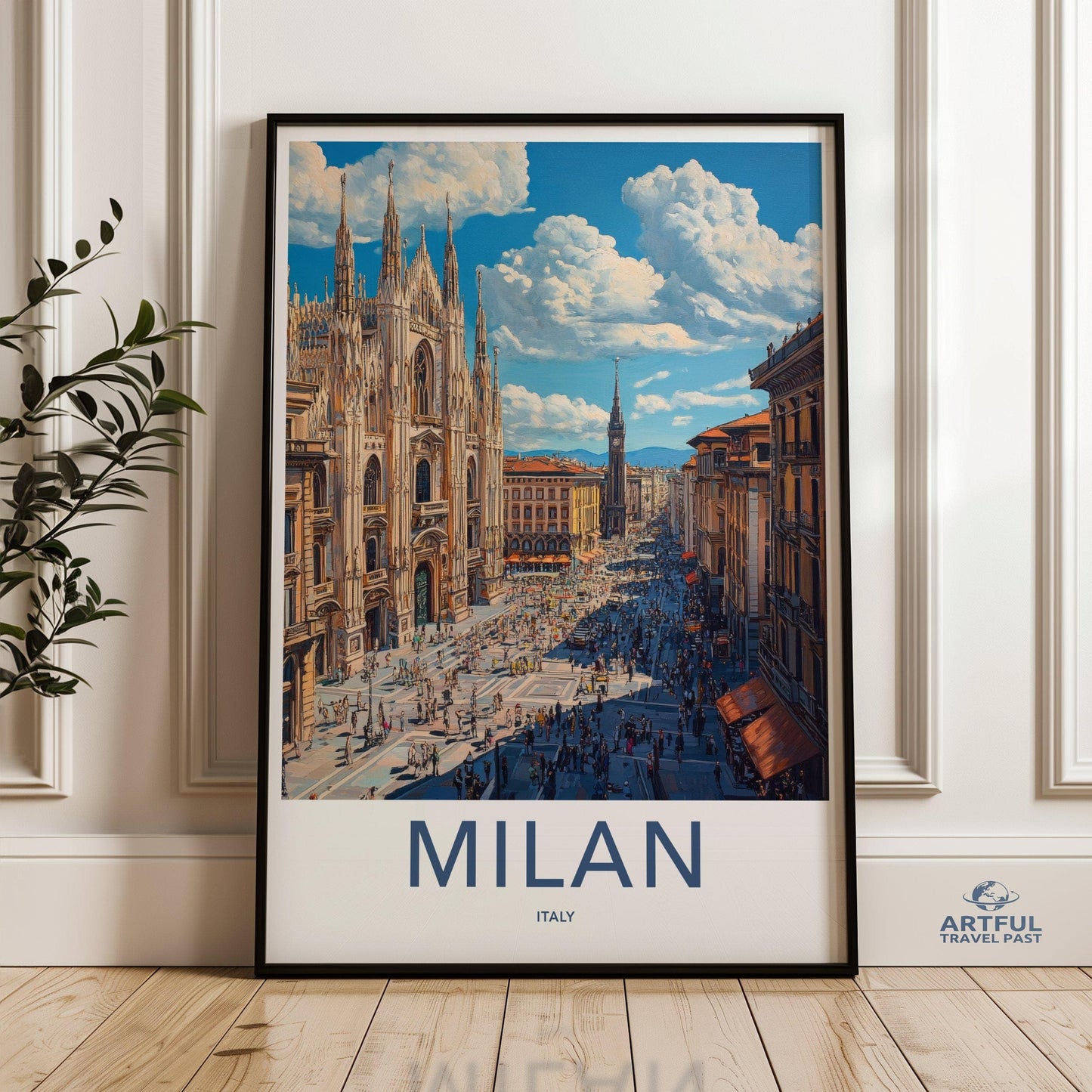 Milan Poster - Italy Wall Art