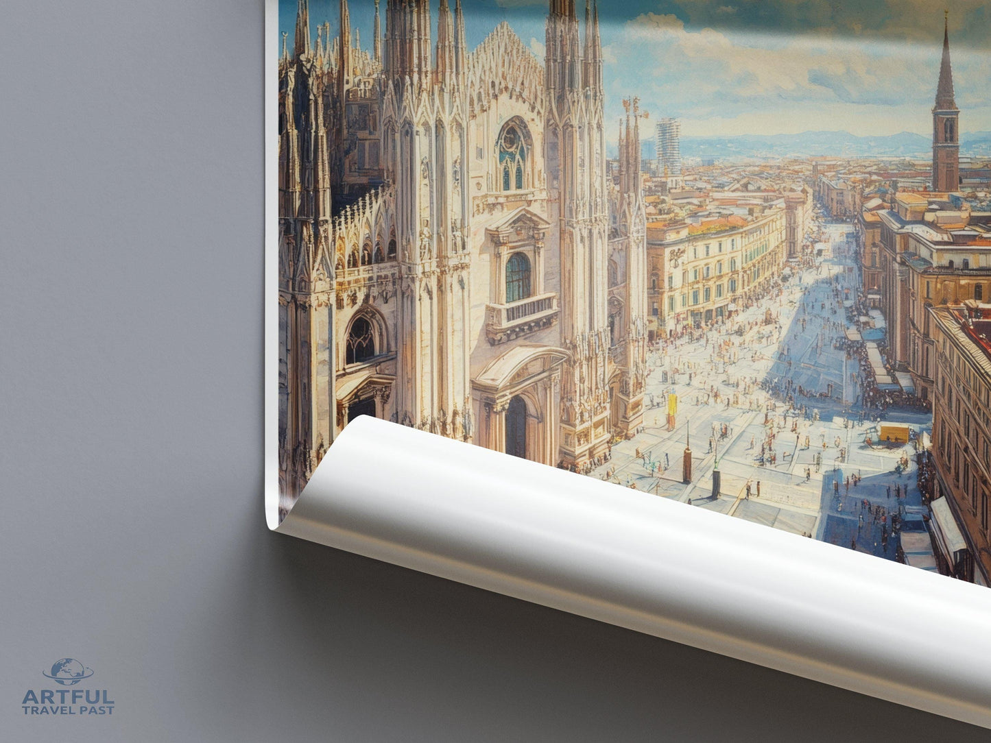 Milan Poster - Italy Wall Art