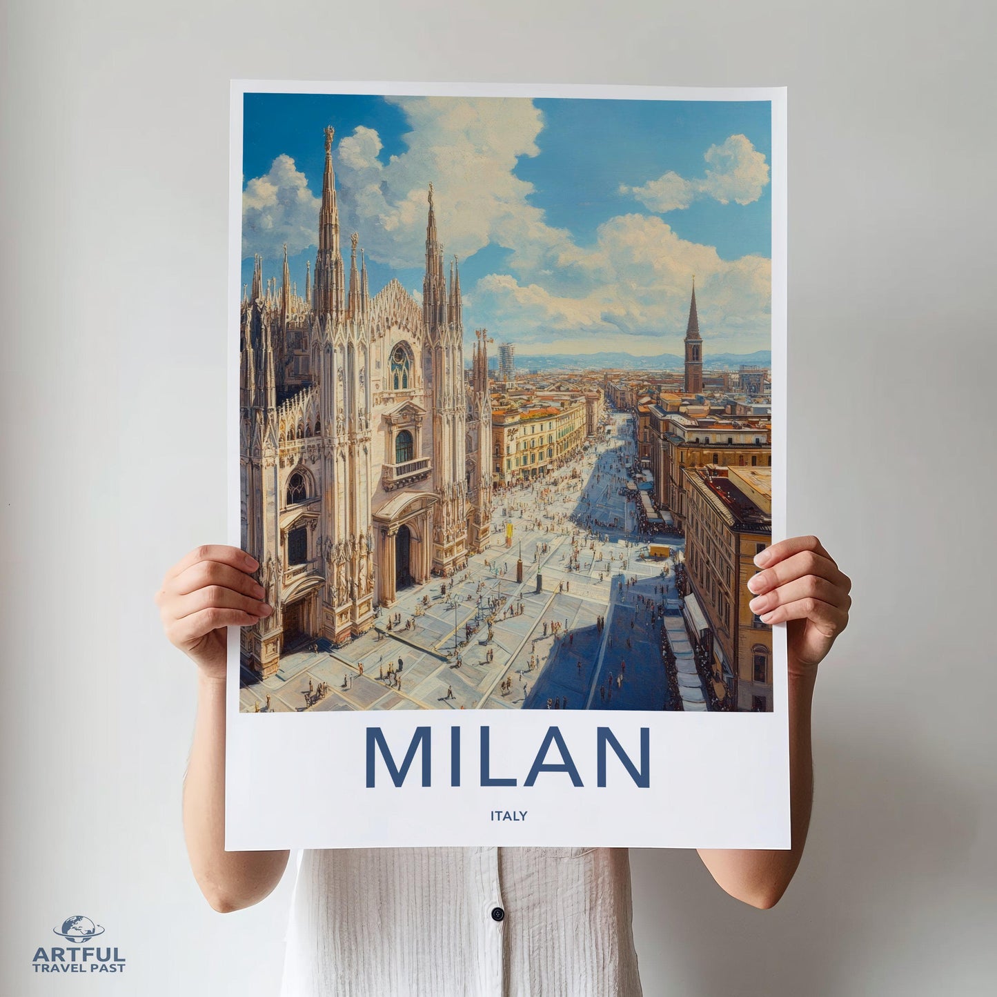 Milan Poster - Italy Wall Art