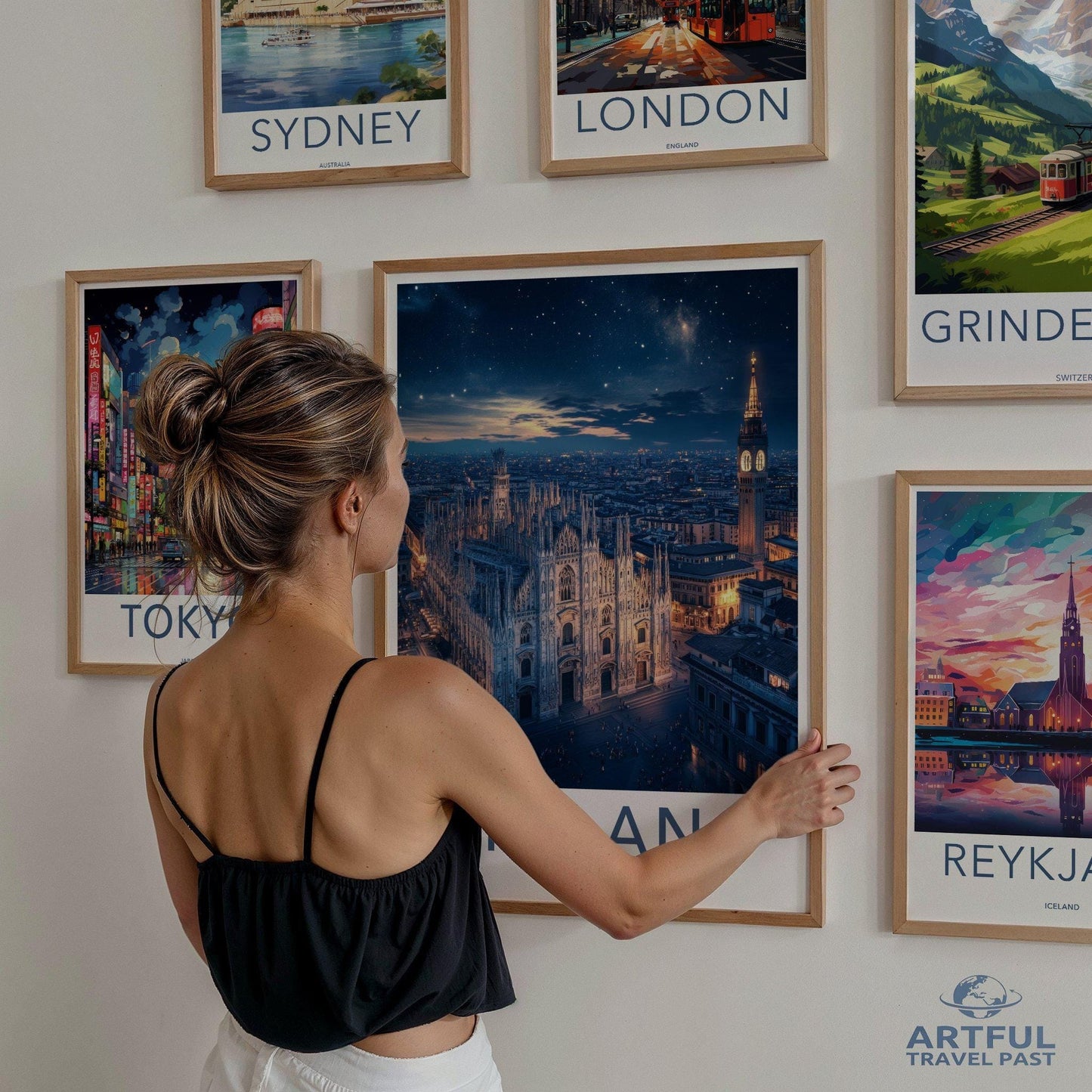 Milan Poster | Italy Wall Art | Europe Decor