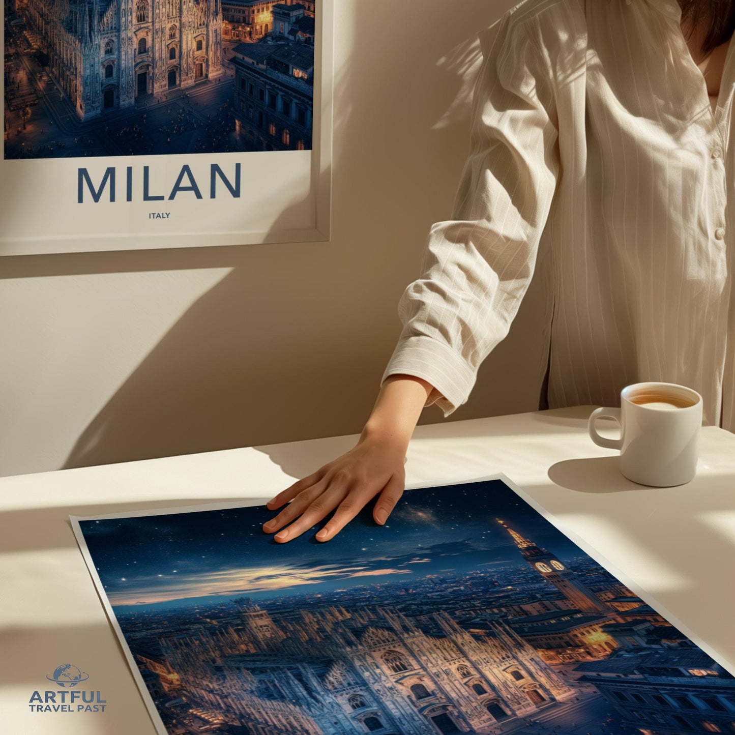 Milan Poster | Italy Wall Art | Europe Decor