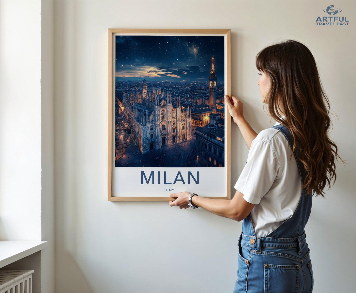 Milan Poster | Italy Wall Art | Europe Decor