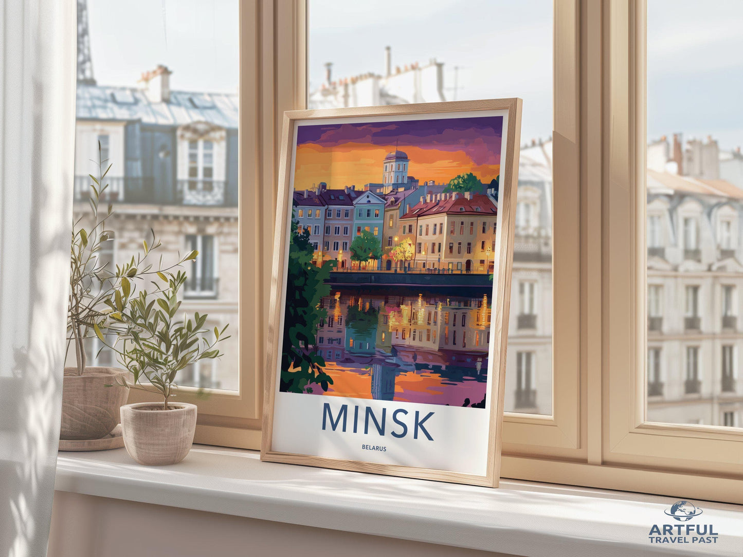 Minsk Poster - Belarus Wall Art