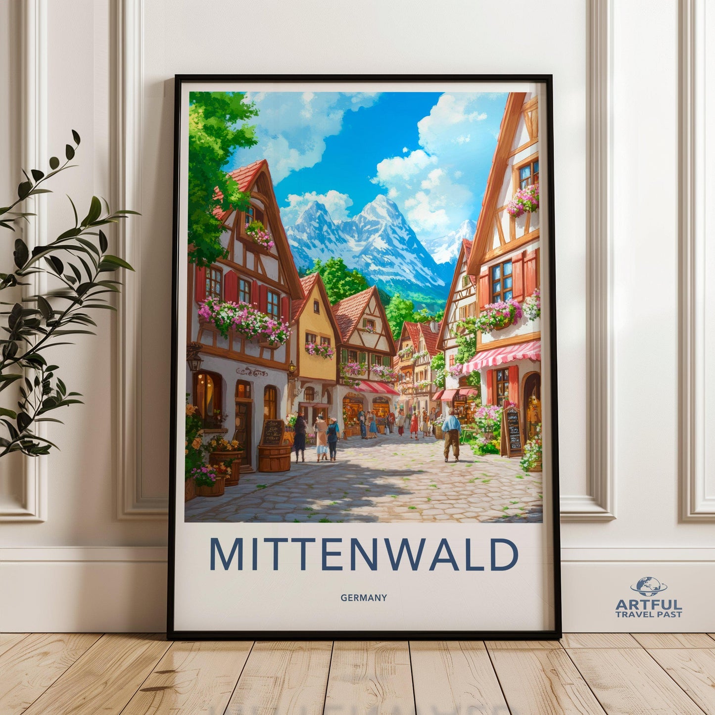 Mittenwald Poster - Bavaria Wall Art