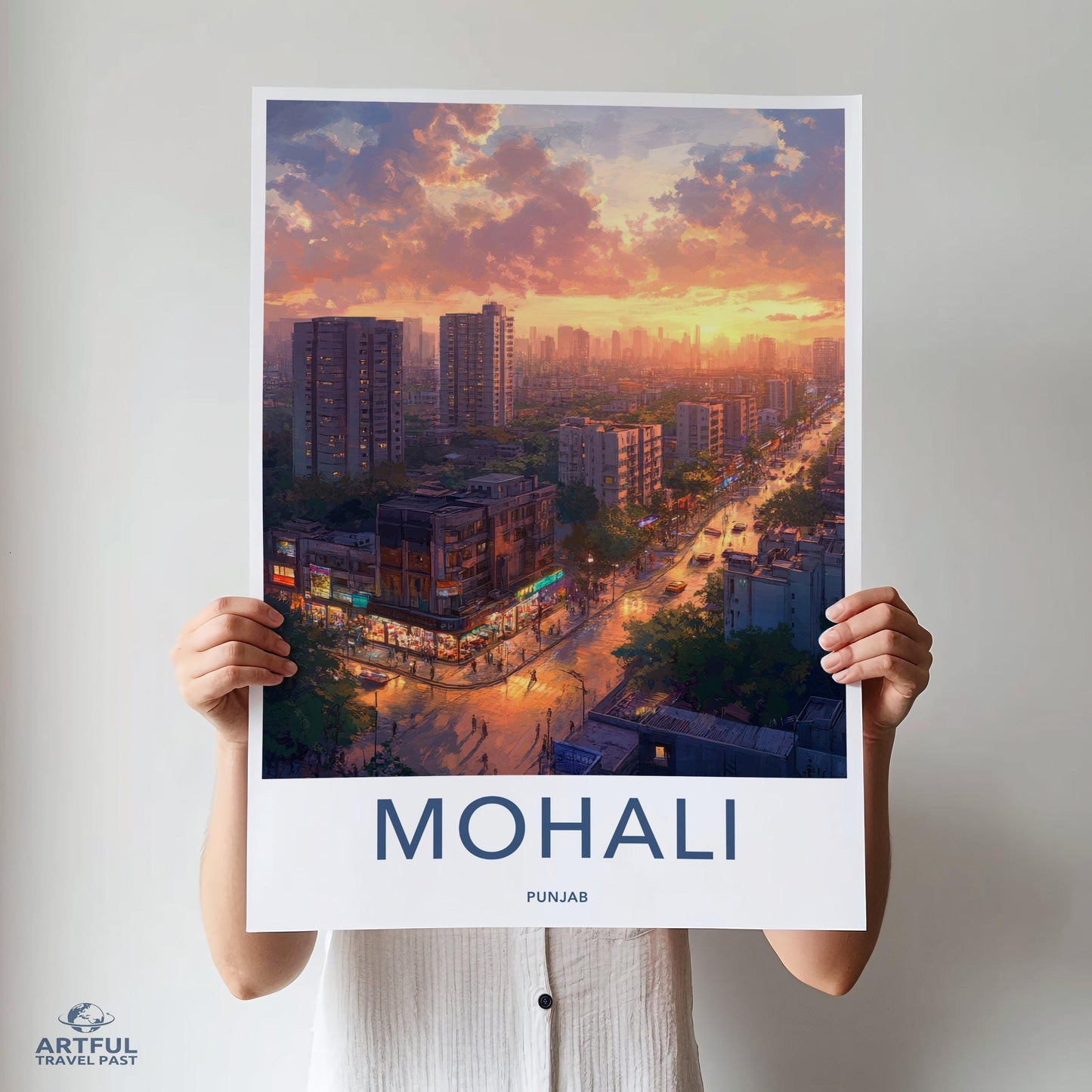 Mohali Poster - Punjab Wall Art