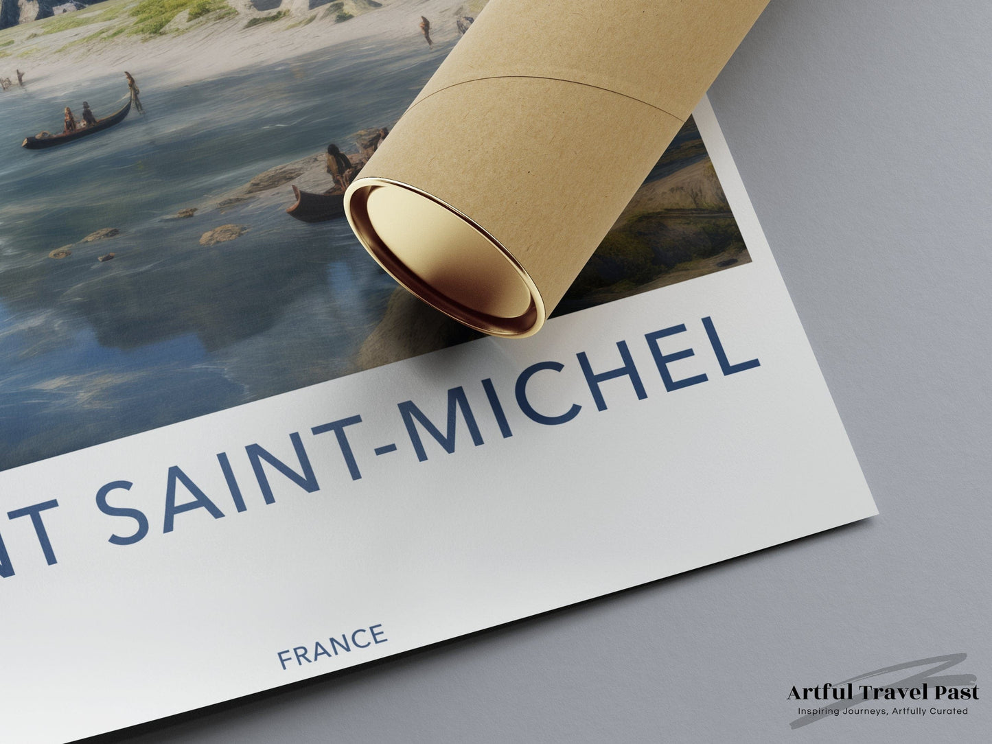Mont Saint-Michel Poster | France Wall Art | Europe Decor