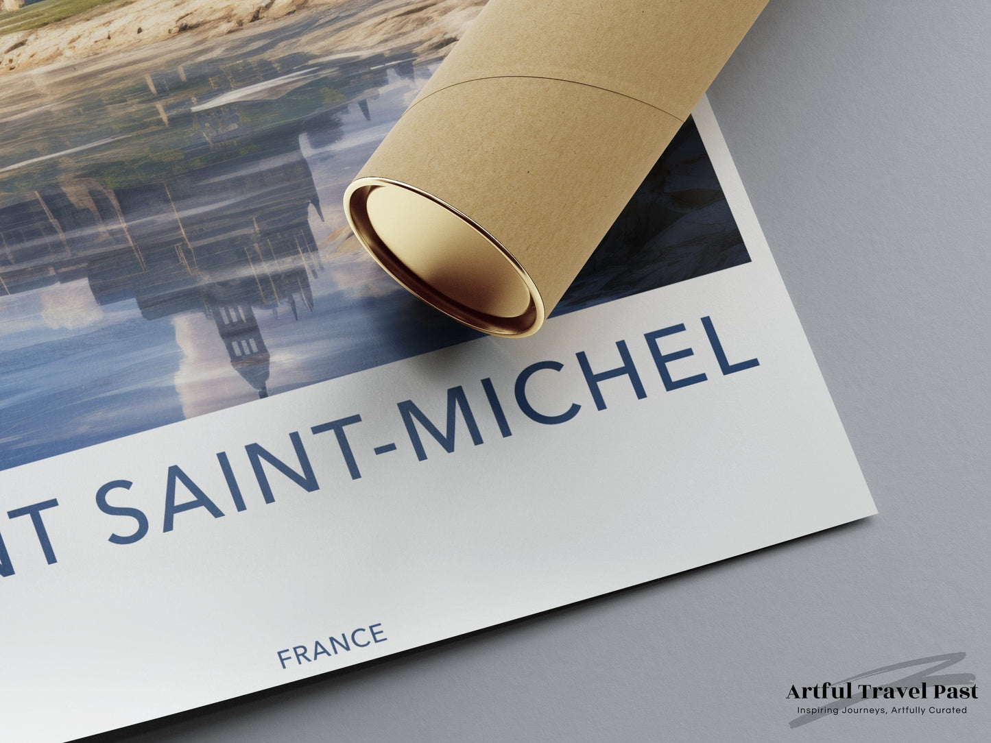 Mont Saint-Michel Poster | France Wall Art | Europe Decor