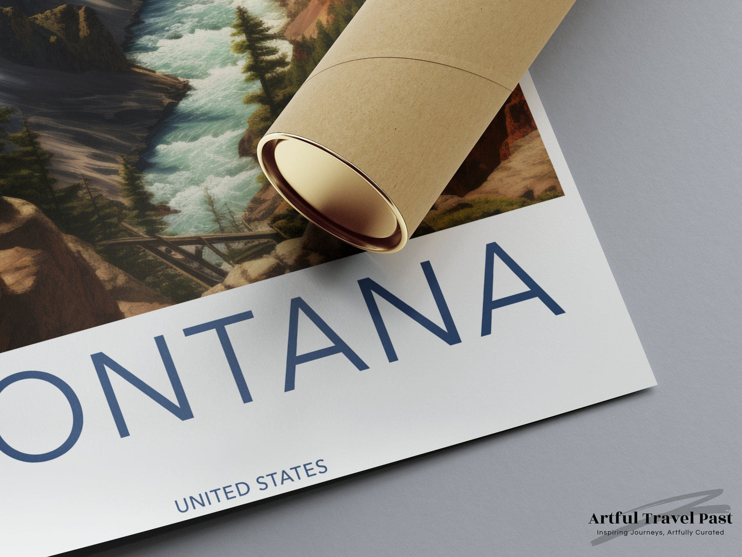 Montana Poster | Montana Wall Art | America Decor