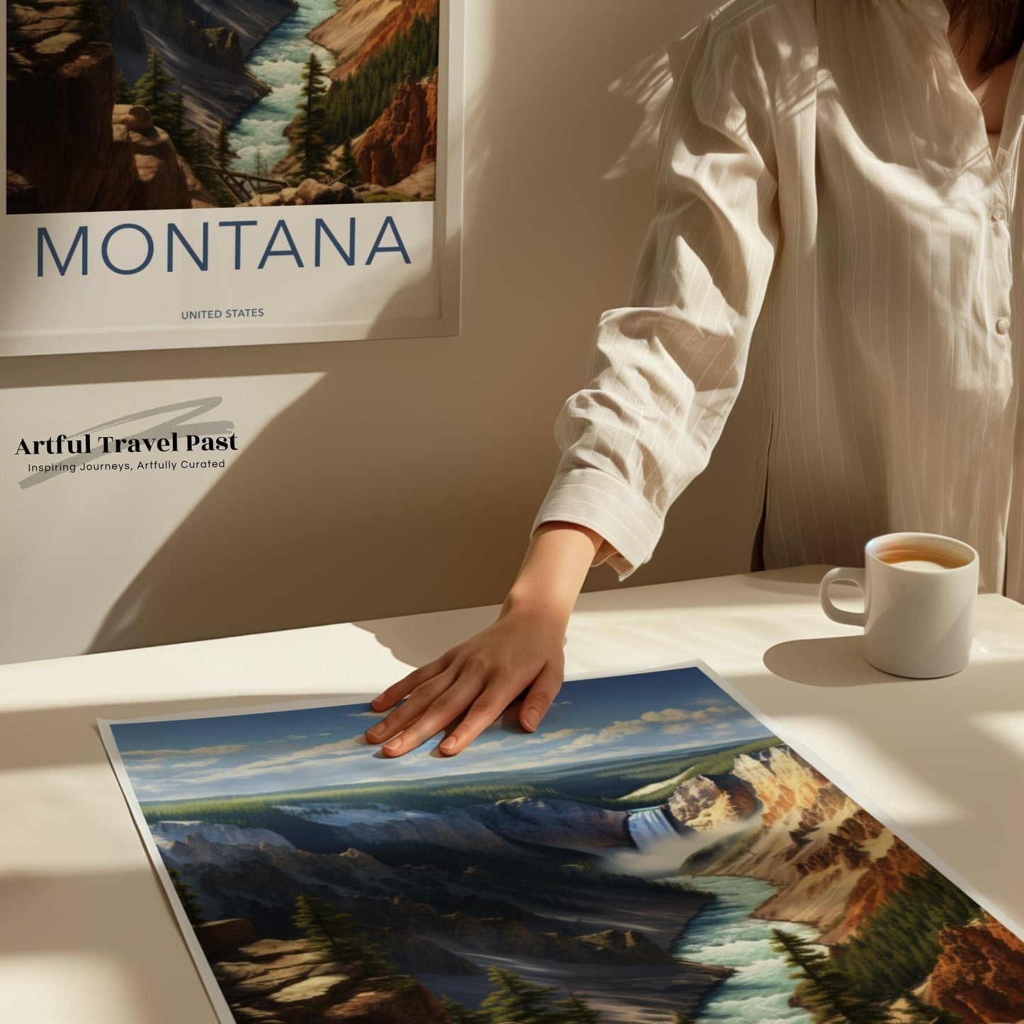Montana Poster | Montana Wall Art | America Decor