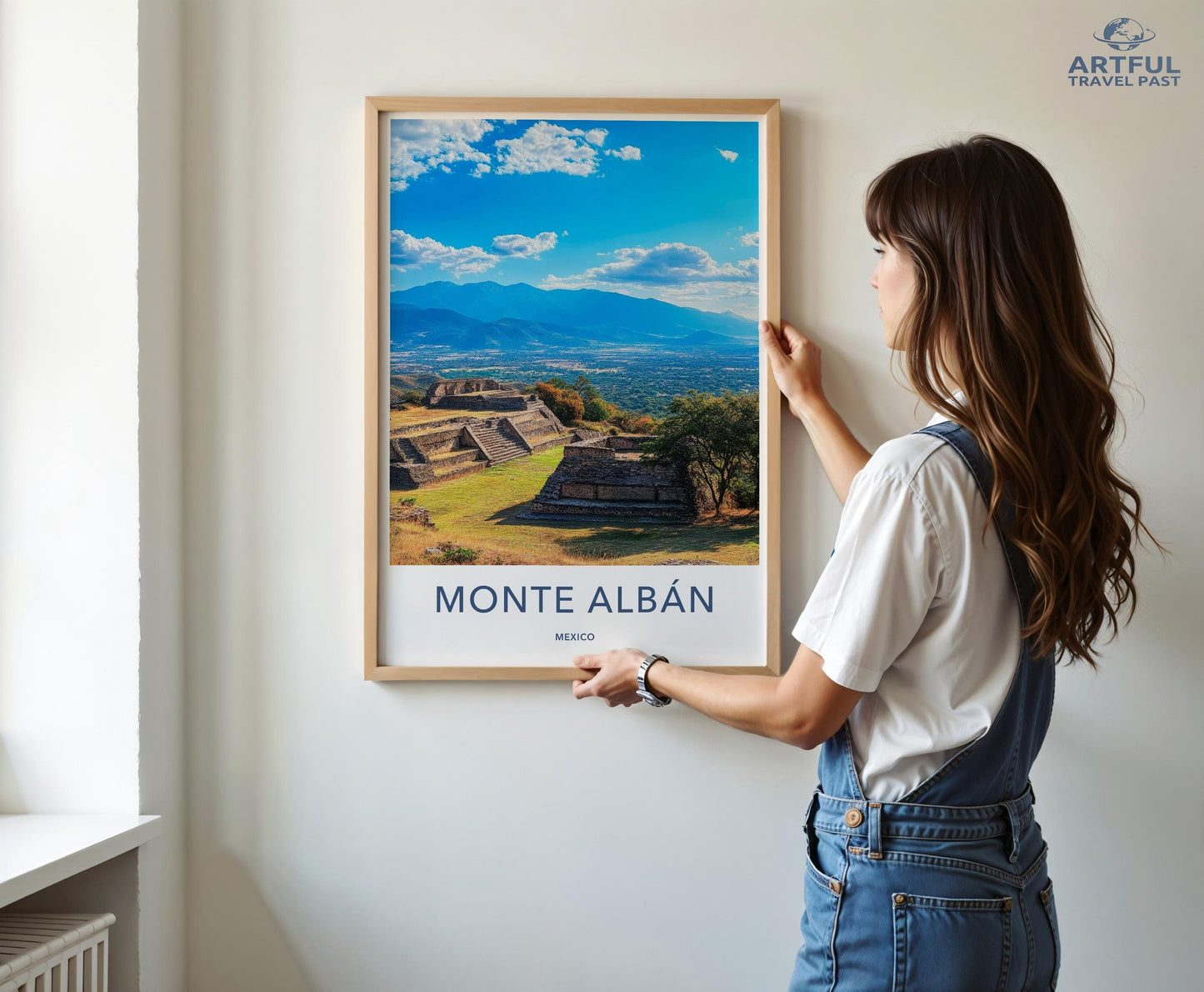 Monte Alban Poster - Mexico Wall Art