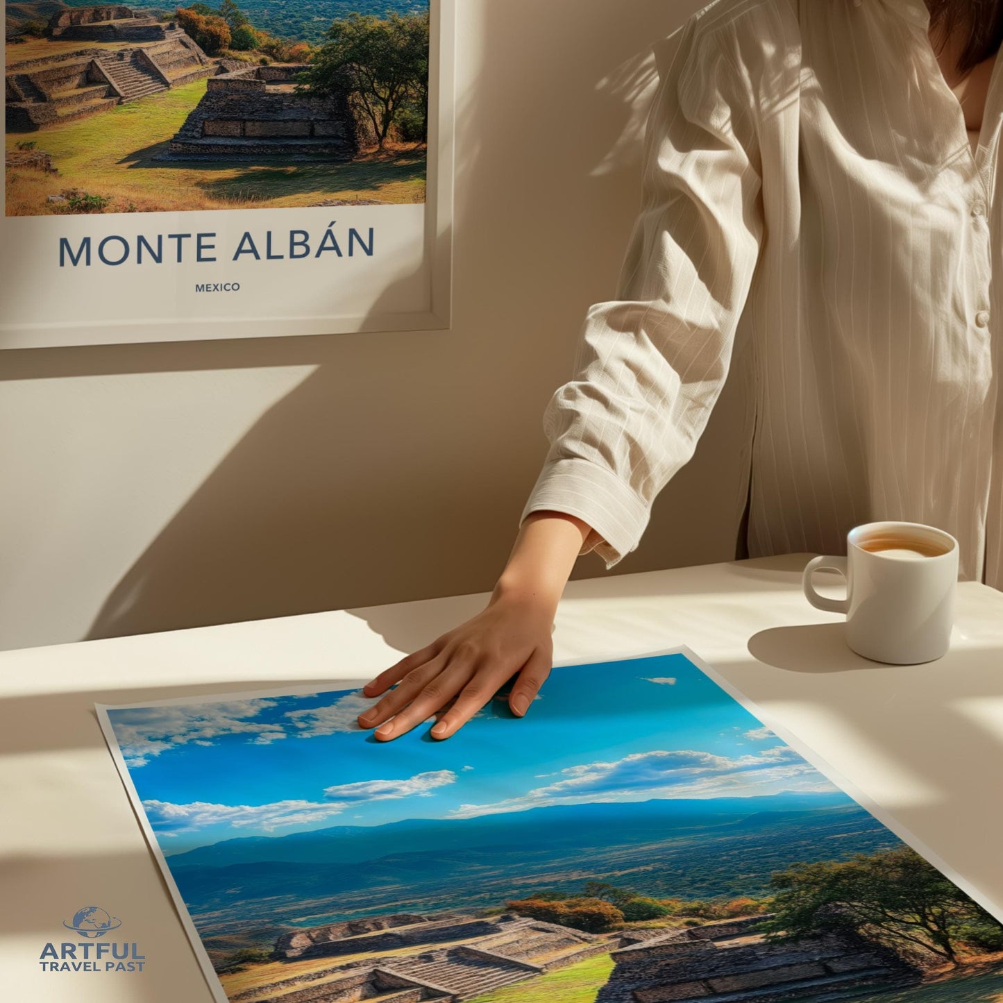Monte Alban Poster - Mexico Wall Art