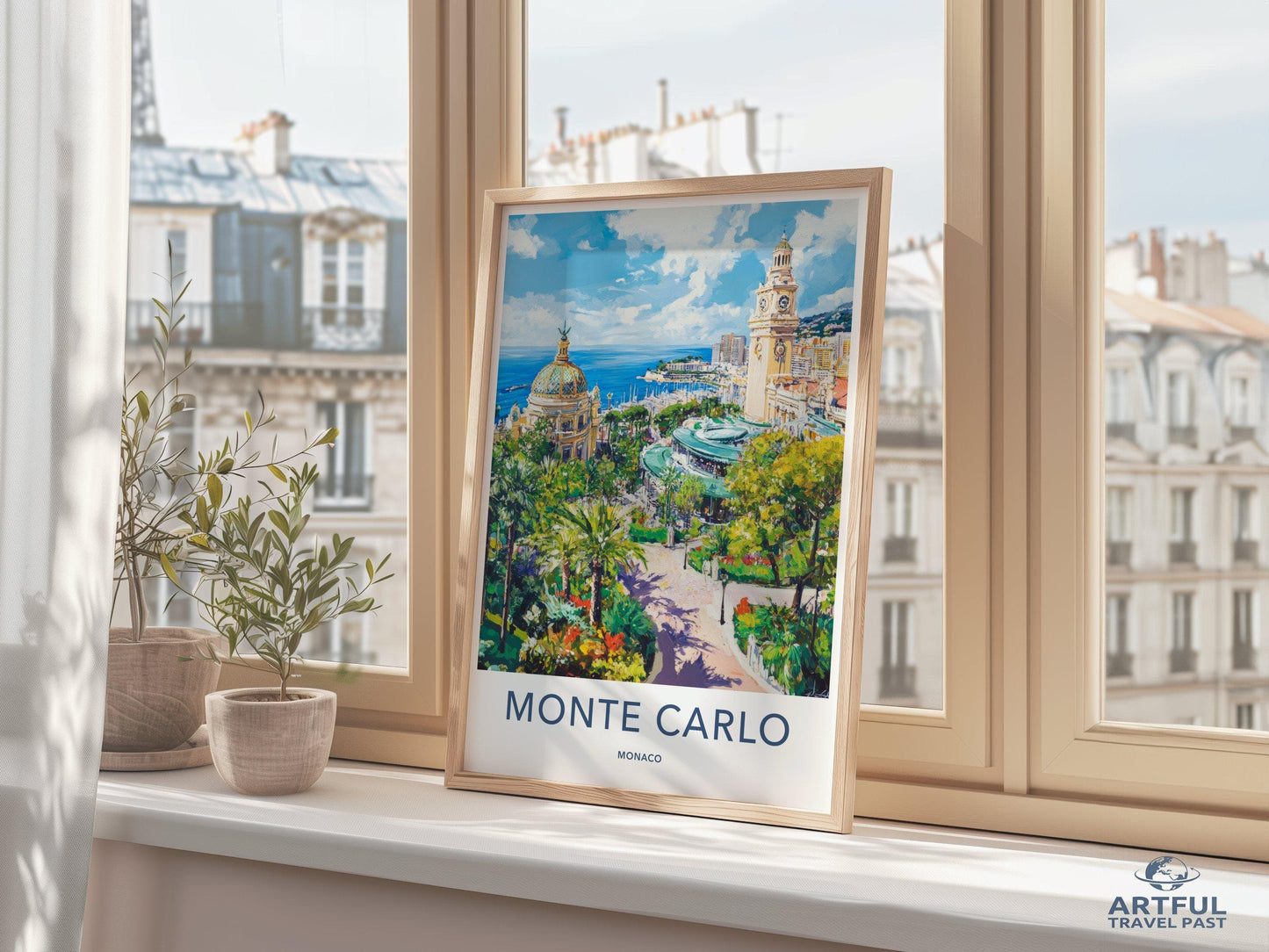 Monte Carlo Monaco Poster
