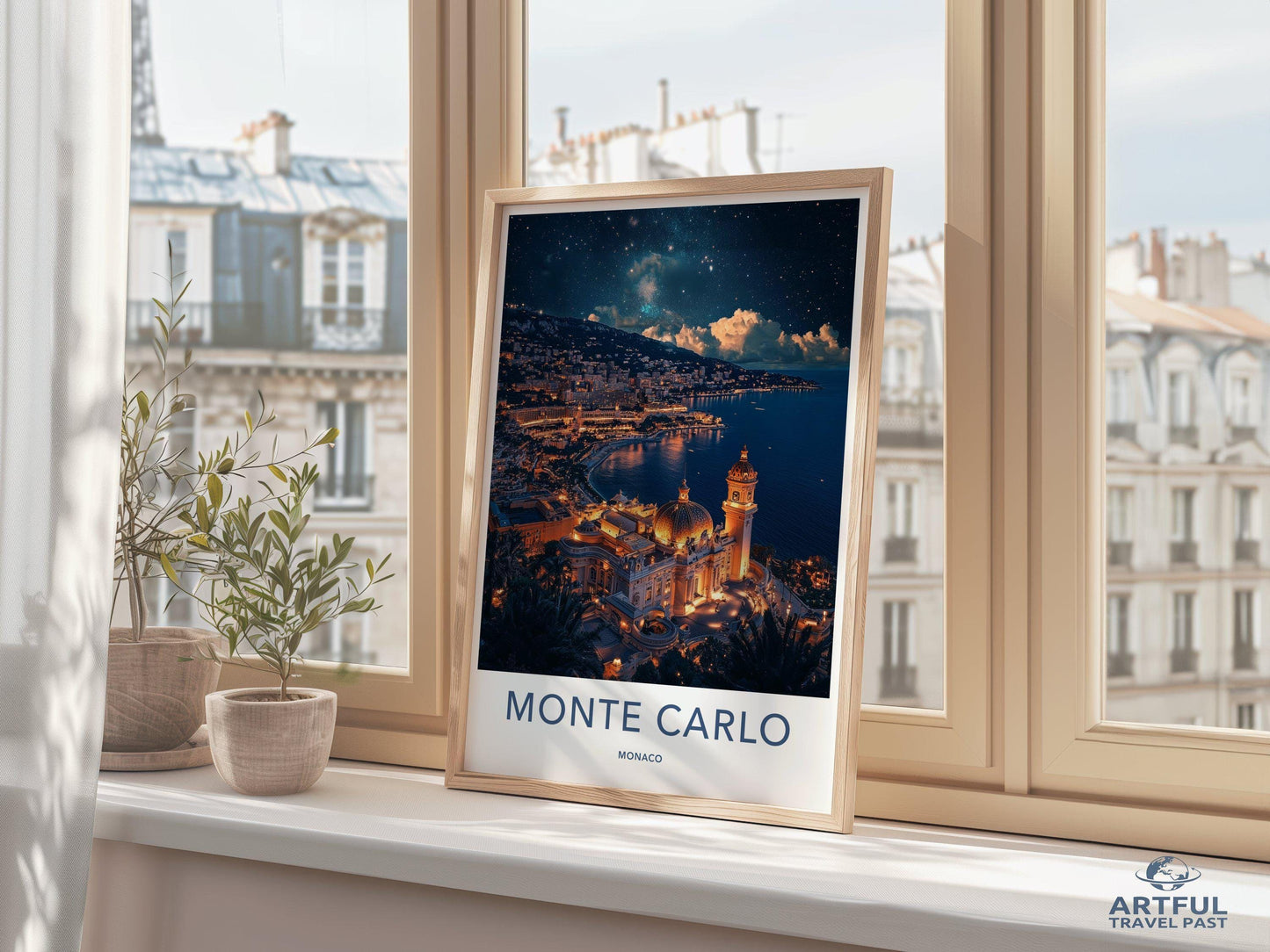 Monte Carlo Poster - Monaco Wall Art