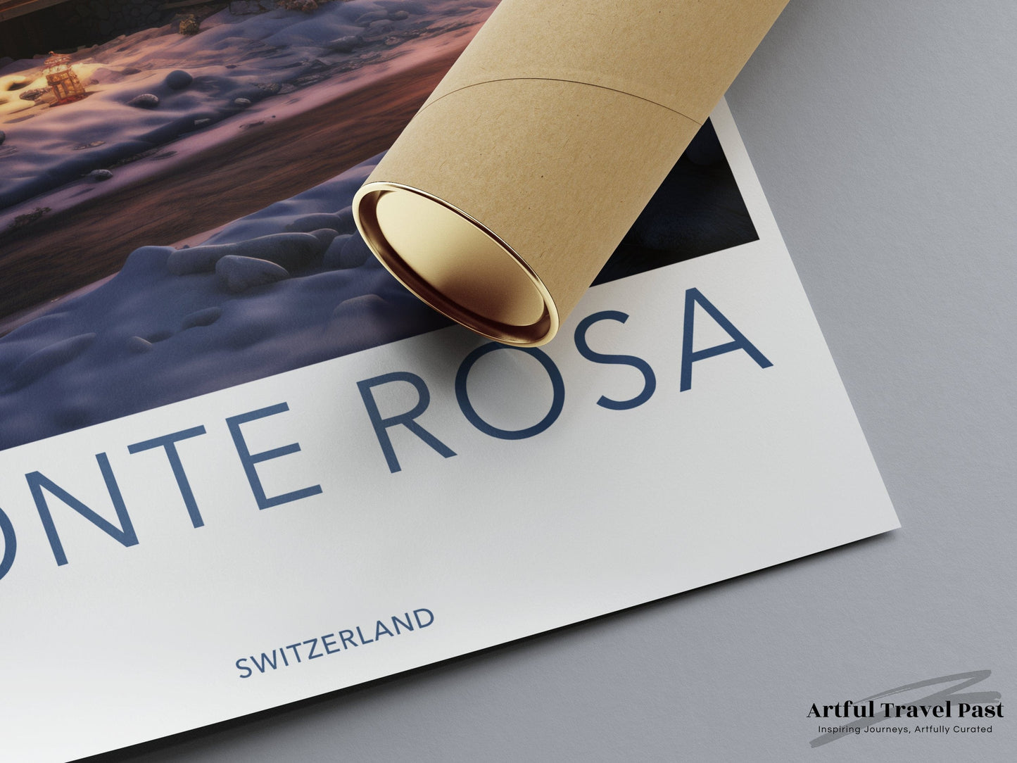 Monte Rosa Poster | Switzerland Wall Art