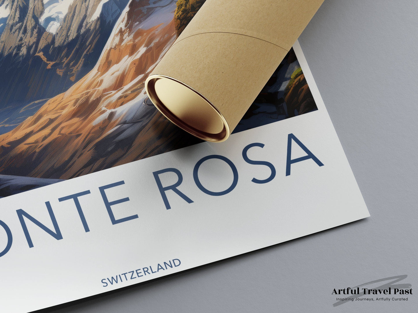 Monte Rosa Poster - Switzerland Wall Art