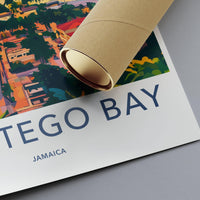 Montego Bay Poster - Jamaica Wall Art