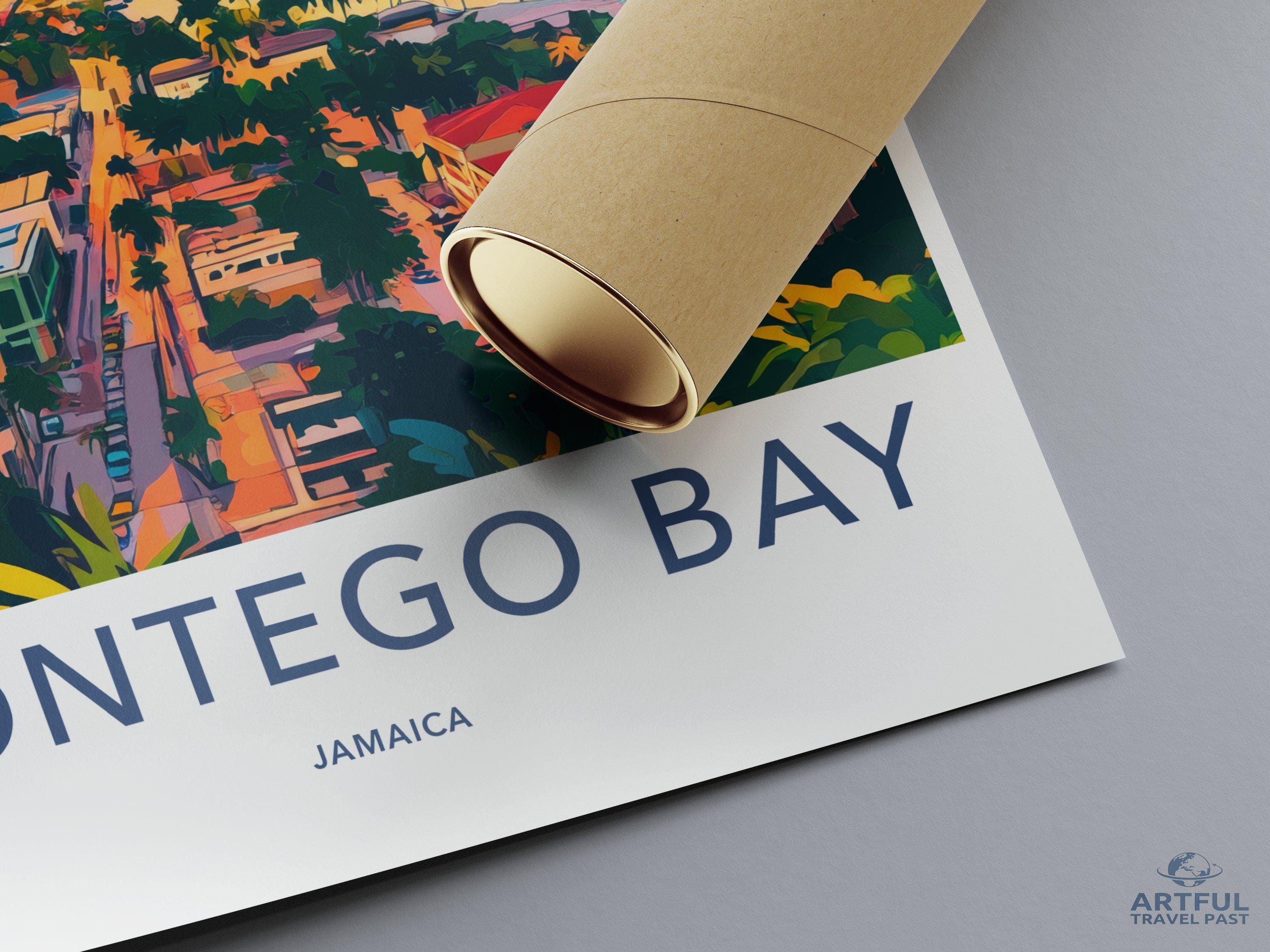 Montego Bay Poster - Jamaica Wall Art