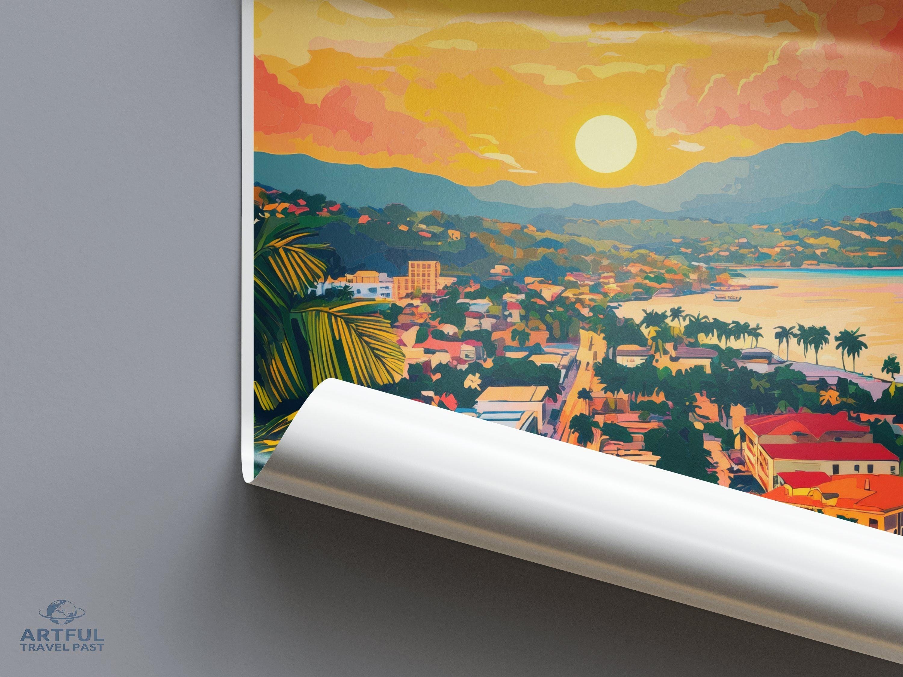 Montego Bay Poster - Jamaica Wall Art