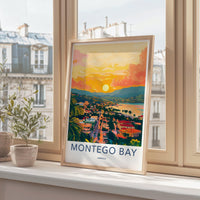 Montego Bay Poster - Jamaica Wall Art