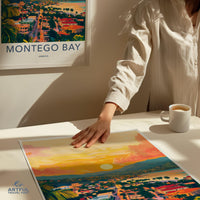 Montego Bay Poster - Jamaica Wall Art