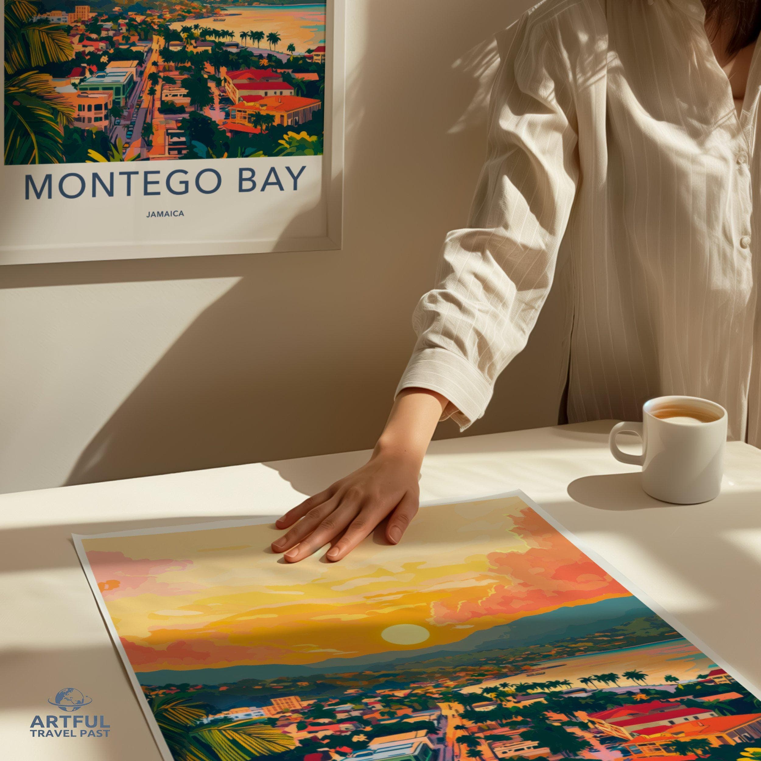 Montego Bay Poster - Jamaica Wall Art