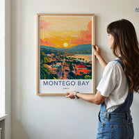 Montego Bay Poster - Jamaica Wall Art