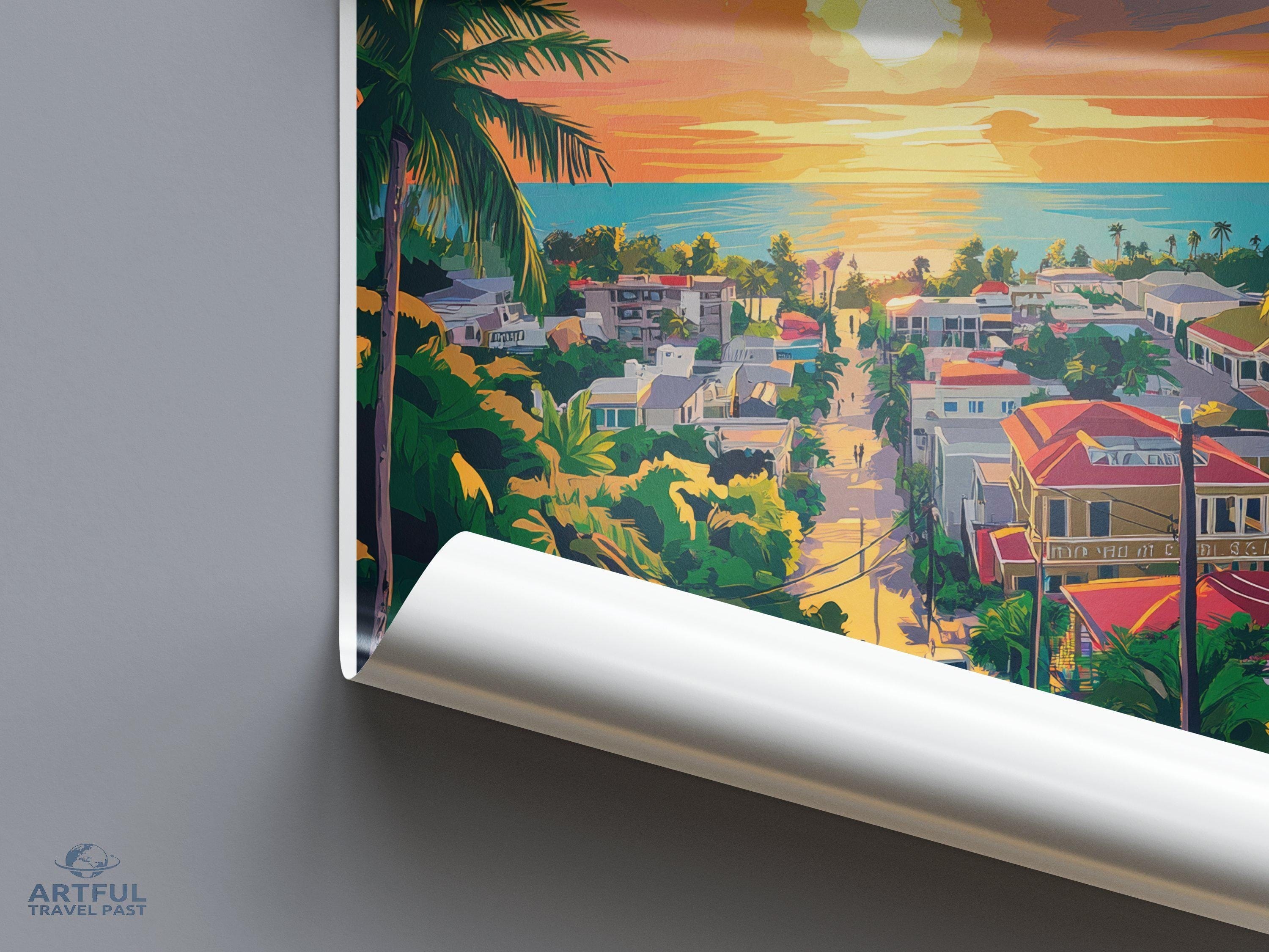 Montego Bay Poster - Jamaica Wall Art