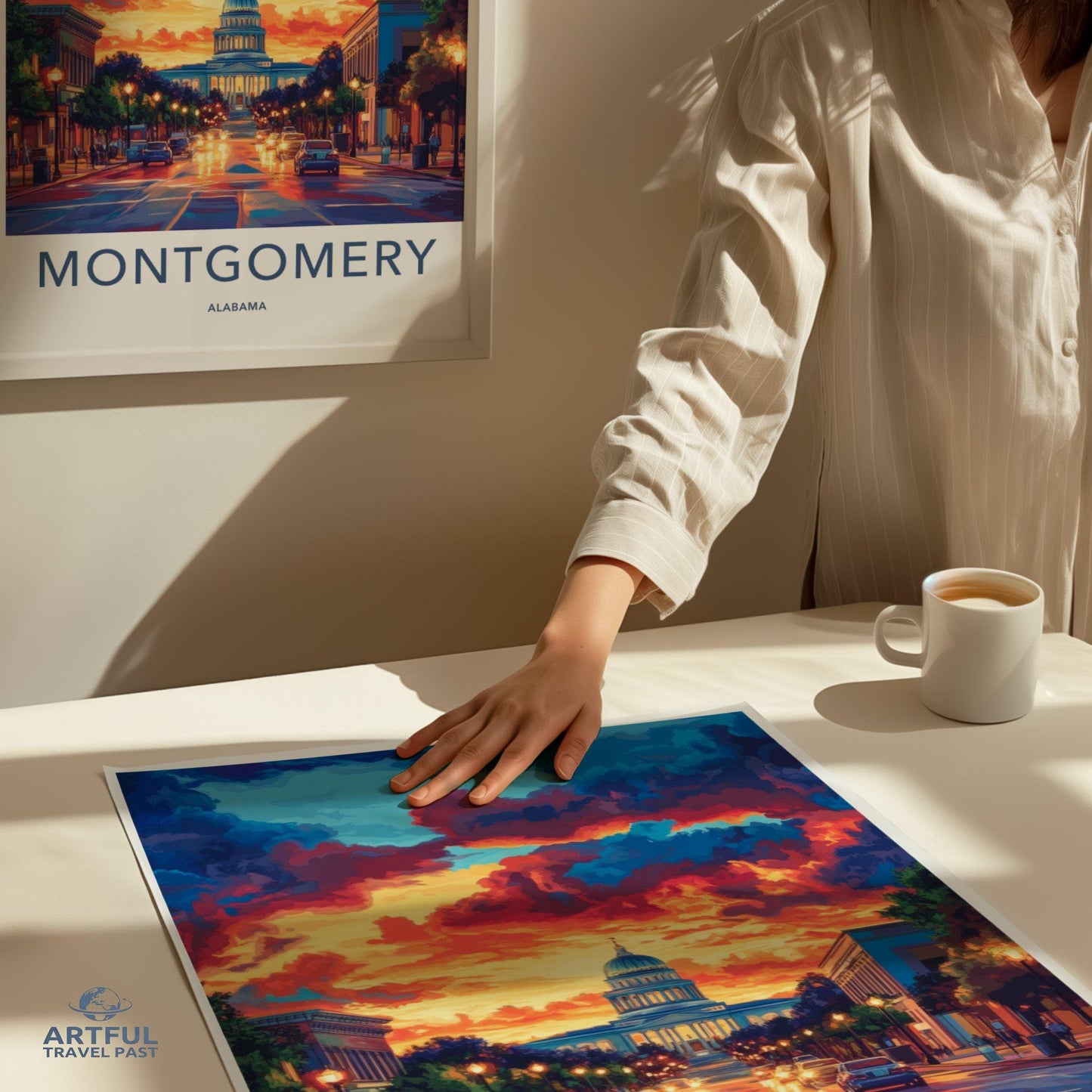 Montgomery Poster - Alabama Wall Art