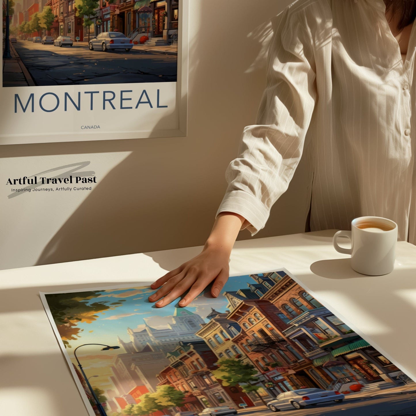 Montreal Poster | Canada Wall Art | North America Decor