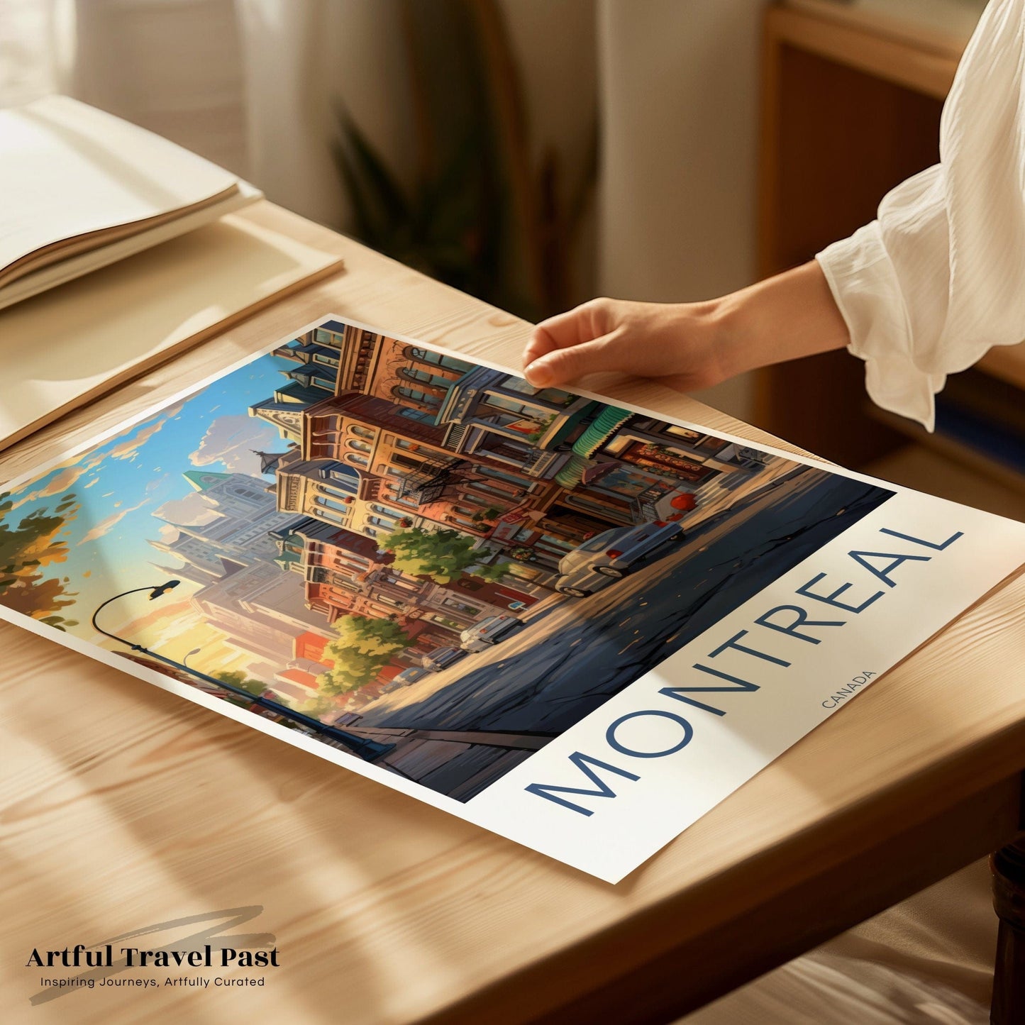 Montreal Poster | Canada Wall Art | North America Decor