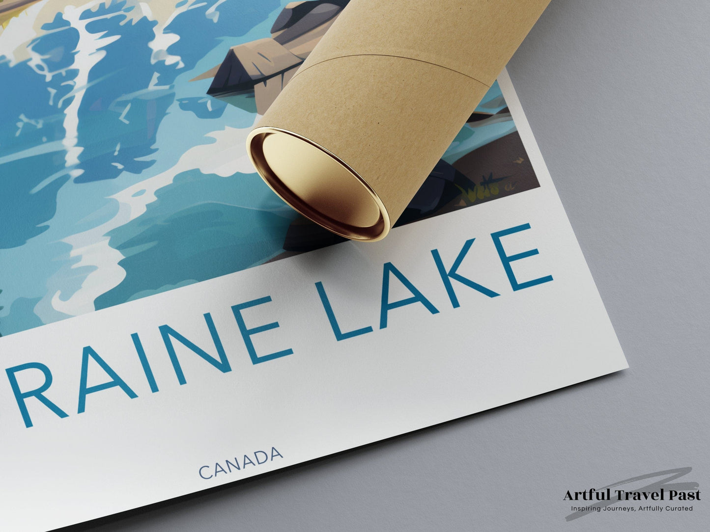 Moraine Lake Poster | Alberta Wall Art | Canada Decor